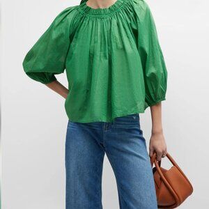 THE GREAT. The Prim Top -- Bright Moss